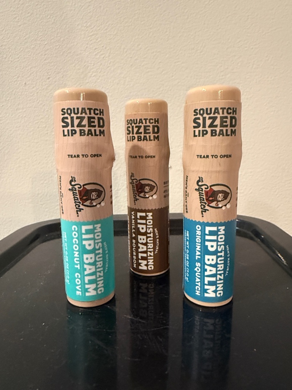 Dr. Squatch Lip balm set of 3